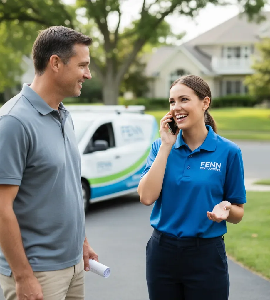 Fenn Pest Control customer support in Canfield